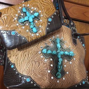 Western Purse & Matching Wallet